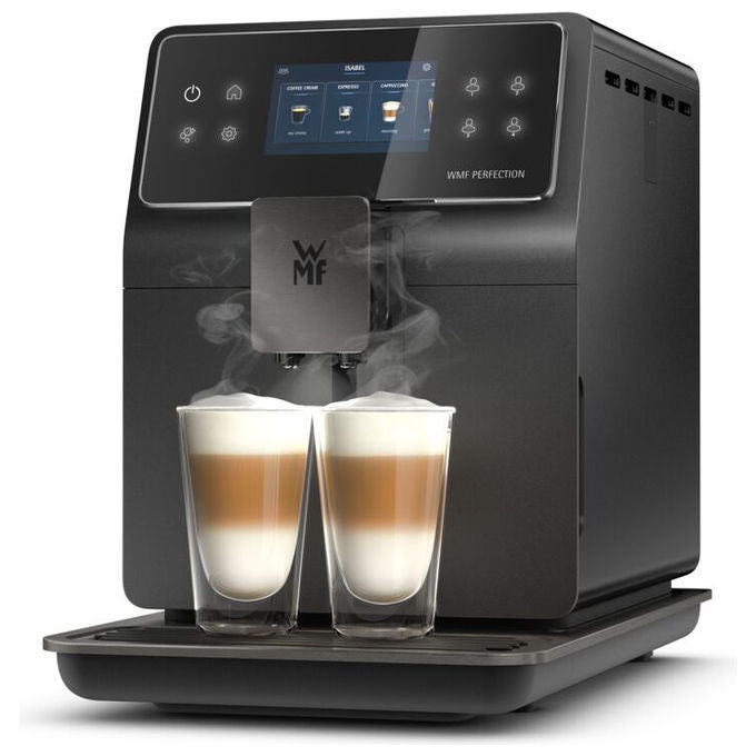 WMF CP820810 Perfection 740 Macchina da caffe' automatica Capacita' serbatoio 2 L Pressione 15 bar 15 bevande pre-programmate colore Nero