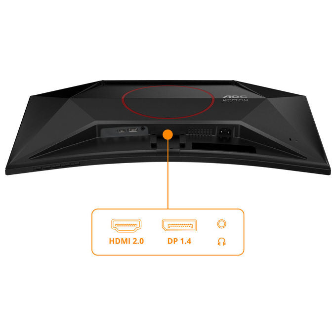 AOC CQ27G42FE Monitor Gaming Curvo 27'' WQHD 2560x1440 Pannello VA Adaptive Sync HDR10 colore Nero