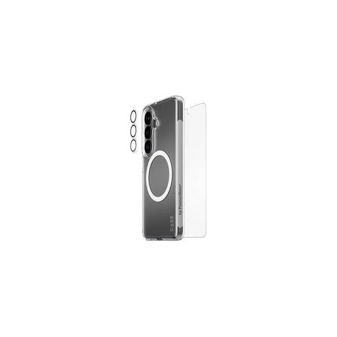 PanzerGlass CR12957 CARE by PanzerGlass 3-in-1 Bundle Custodia Cover con Protezione Schermo e Obiettivo Fotocamera Resistente ai Graffi colore Trasparente