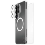 PanzerGlass CR46018 CARE by PanzerGlass 3-in-1 Bundle Protezione Completa per Samsung Galaxy S26 Ultra con Vetro Temperato Antiurto Schermo 17.5 cm (6.9'') Custodia Resistente e Anelli Protezione Obiettivo colore Nero