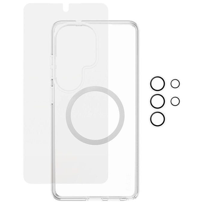 PanzerGlass CR46018 CARE by PanzerGlass 3-in-1 Bundle Protezione Completa per Samsung Galaxy S26 Ultra con Vetro Temperato Antiurto Schermo 17.5 cm (6.9'') Custodia Resistente e Anelli Protezione Obiettivo colore Nero