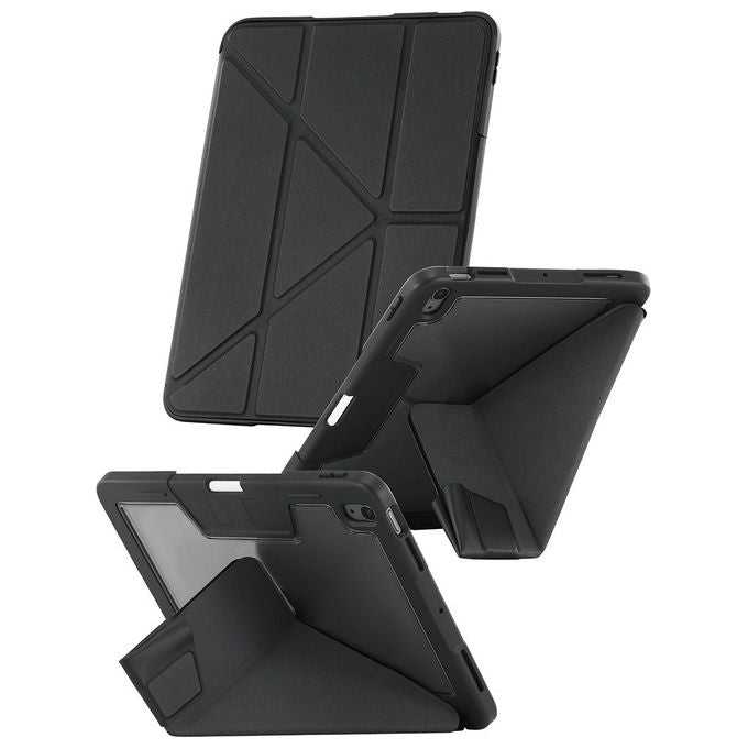 PanzerGlass CR76640 CARE by PanzerGlass Capa TPU Essential per iPad Air 11'' (2024-2026) con Design Origami 4-in-1 Chiusura Magnetica Supporto Integrato Apple Pencil colore Nero