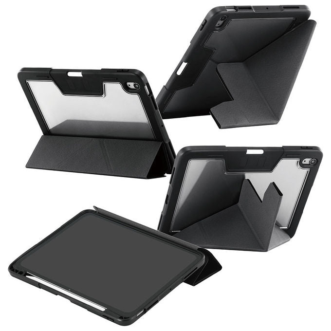 PanzerGlass CR76640 CARE by PanzerGlass Capa TPU Essential per iPad Air 11'' (2024-2026) con Design Origami 4-in-1 Chiusura Magnetica Supporto Integrato Apple Pencil colore Nero