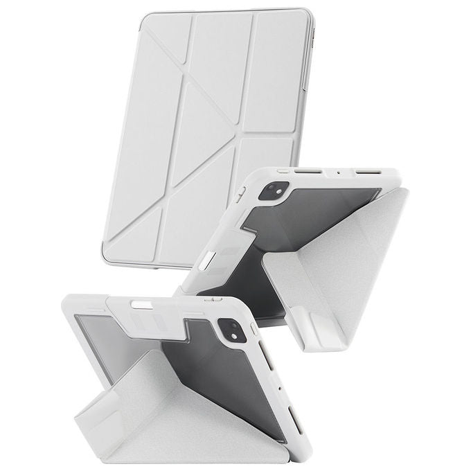 PanzerGlass CR93652 CARE by PanzerGlass Essential Case Cover per iPad Pro 11 (2024-2025) con 60% materiali riciclati colore Grigio
