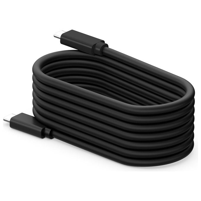 HP CS9V8AA Caricabatterie da Parete 100 W USB C PD 3.0 Tecnologia GaN Compatto e Leggero con Cavo 2 m Incluso colore Nero