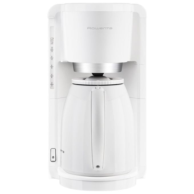 Rowenta Thermo Macchina da Caffe' con Filtro 1,25Lt 12 Tazze Bianco