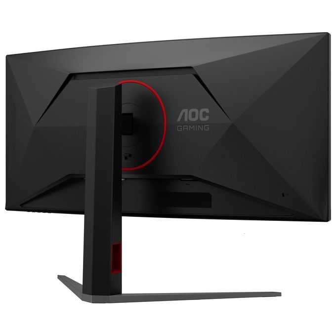 AOC CU34G4CA Monitor Gaming Curvo 34'' 3440x1440 180Hz 1ms HDR400 Adaptive Sync colore Nero