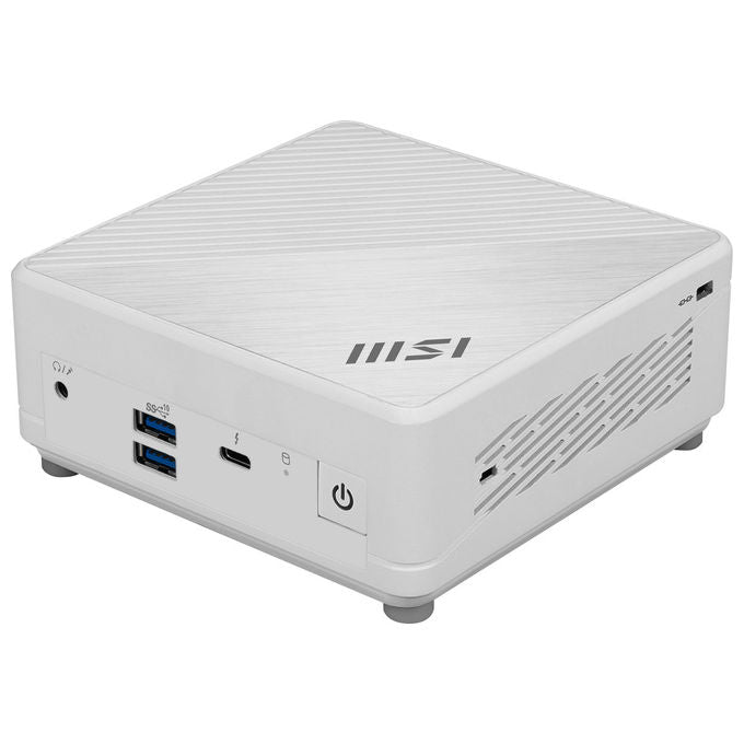 MSI CUBI 5 1M-497EU Cubi 5 Mini PC Intel Core 5 120U 16 GB DDR5 5200 MHz 512 GB SSD PCIe 4.0 Wi-Fi 6E Bluetooth 5.3 Windows 11 Pro colore Bianco