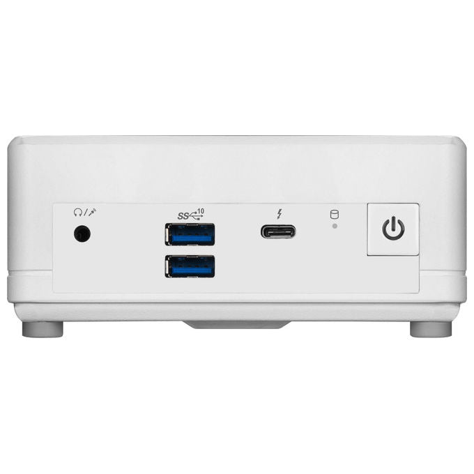 MSI CUBI 5 1M-497EU Cubi 5 Mini PC Intel Core 5 120U 16 GB DDR5 5200 MHz 512 GB SSD PCIe 4.0 Wi-Fi 6E Bluetooth 5.3 Windows 11 Pro colore Bianco