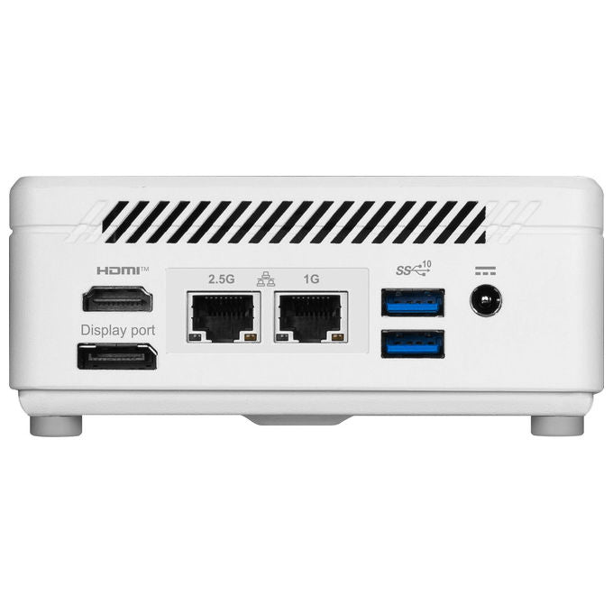 MSI CUBI 5 1M-497EU Cubi 5 Mini PC Intel Core 5 120U 16 GB DDR5 5200 MHz 512 GB SSD PCIe 4.0 Wi-Fi 6E Bluetooth 5.3 Windows 11 Pro colore Bianco