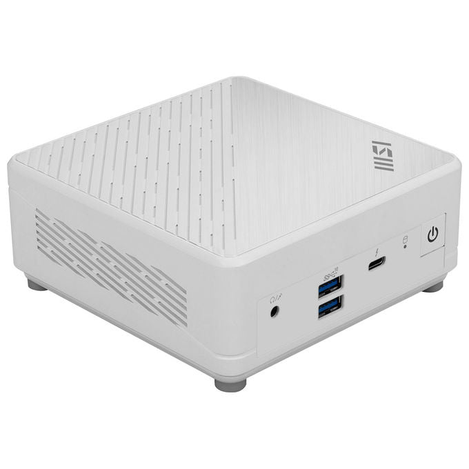 MSI CUBI 5 1M-497EU Cubi 5 Mini PC Intel Core 5 120U 16 GB DDR5 5200 MHz 512 GB SSD PCIe 4.0 Wi-Fi 6E Bluetooth 5.3 Windows 11 Pro colore Bianco