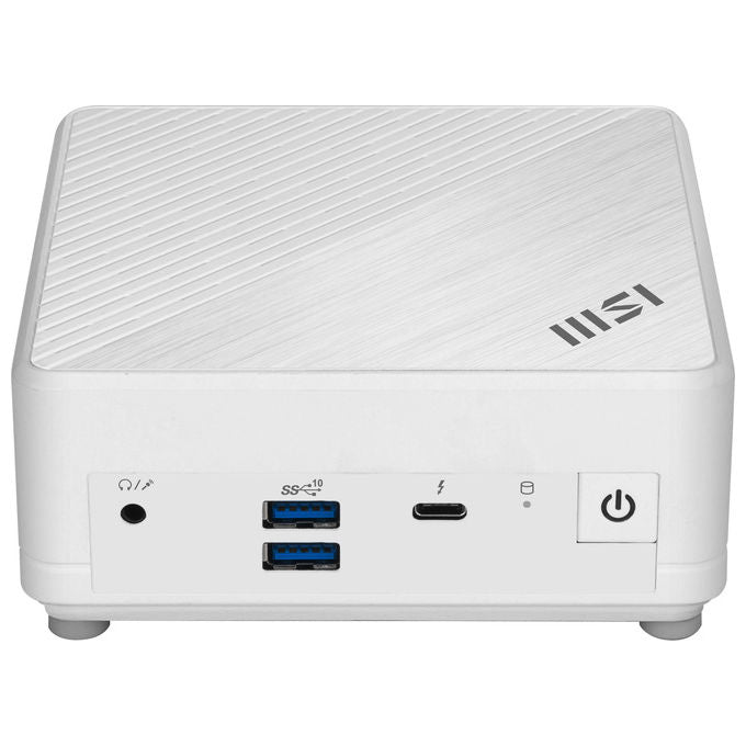 MSI CUBI 5 1M-497EU Cubi 5 Mini PC Intel Core 5 120U 16 GB DDR5 5200 MHz 512 GB SSD PCIe 4.0 Wi-Fi 6E Bluetooth 5.3 Windows 11 Pro colore Bianco
