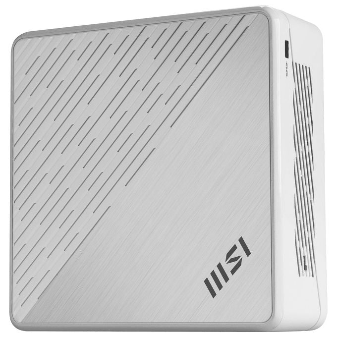 MSI CUBI 5 1M-497EU Cubi 5 Mini PC Intel Core 5 120U 16 GB DDR5 5200 MHz 512 GB SSD PCIe 4.0 Wi-Fi 6E Bluetooth 5.3 Windows 11 Pro colore Bianco