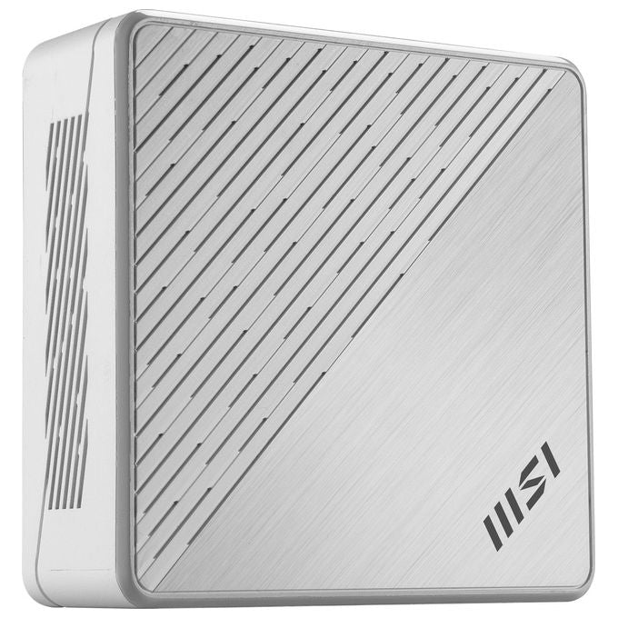 MSI CUBI 5 1M-497EU Cubi 5 Mini PC Intel Core 5 120U 16 GB DDR5 5200 MHz 512 GB SSD PCIe 4.0 Wi-Fi 6E Bluetooth 5.3 Windows 11 Pro colore Bianco