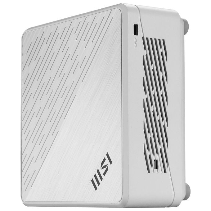 MSI CUBI 5 1M-497EU Cubi 5 Mini PC Intel Core 5 120U 16 GB DDR5 5200 MHz 512 GB SSD PCIe 4.0 Wi-Fi 6E Bluetooth 5.3 Windows 11 Pro colore Bianco