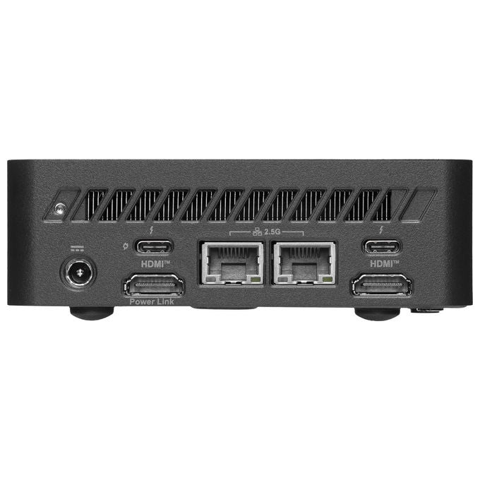 MSI CUBI NUC AI+ 3MG-004BEU Mini PC barebone Intel SoC FCBGA2540 Wi-Fi 7 colore Nero