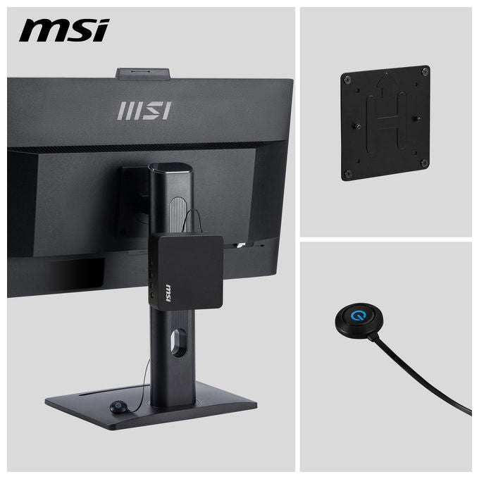 MSI CUBI NUC AI+ 3MG-004BEU Mini PC barebone Intel SoC FCBGA2540 Wi-Fi 7 colore Nero