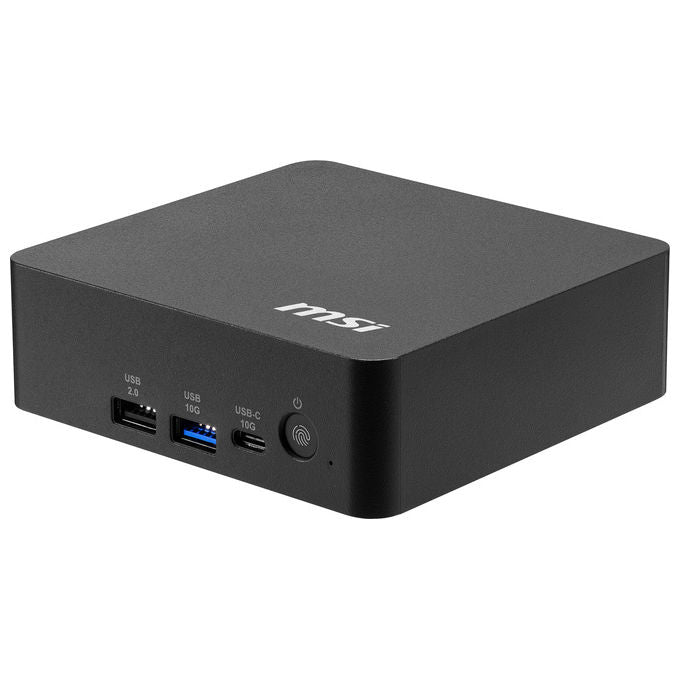 MSI CUBI NUC AI+ 3MG-005BEU Cubi NUC AI+ Mini PC barebone Intel Core Ultra 5 322 Wi-Fi 7 Bluetooth 5.4 colore Nero