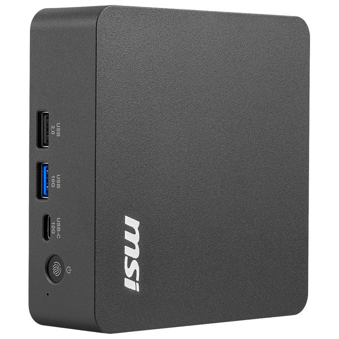 MSI CUBI NUC AI+ 3MG-005BEU Cubi NUC AI+ Mini PC barebone Intel Core Ultra 5 322 Wi-Fi 7 Bluetooth 5.4 colore Nero