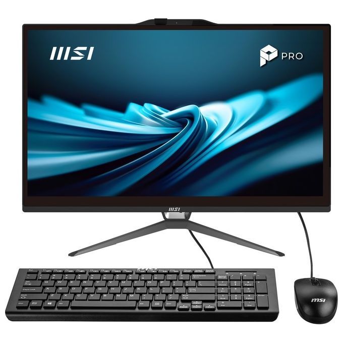 MSI PRO AP222T 14M PC All-in-One 21,5'' Intel Core i5-14400 8GB RAM 256GB SSD Touch Screen FHD Wi-Fi colore Nero