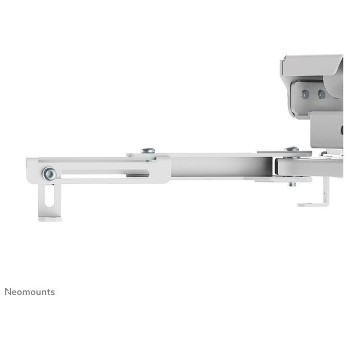 Neomounts CL25-550WH1 Supporto Universale da Soffitto per Proiettore Altezza Regolabile 74 5 114 5 cm Portata 35 Kg Movimento Completo Inclinazione 20 Rotazione 360 Colore Bianco