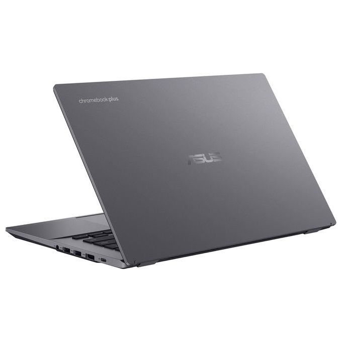 Asus 90NX06J2-M003D0 Chromebook Plus CX3402CBA-PQ0100 Laptop Intel Core i3-1215U 8 GB RAM 256 GB UFS Wi-Fi 6 14'' Full HD colore Grigio