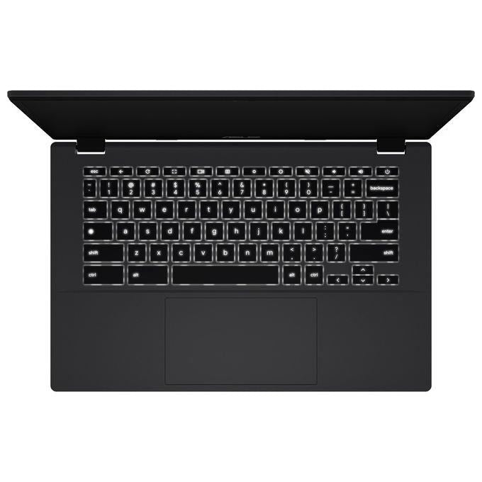 Asus 90NX06J2-M003D0 Chromebook Plus CX3402CBA-PQ0100 Laptop Intel Core i3-1215U 8 GB RAM 256 GB UFS Wi-Fi 6 14'' Full HD colore Grigio