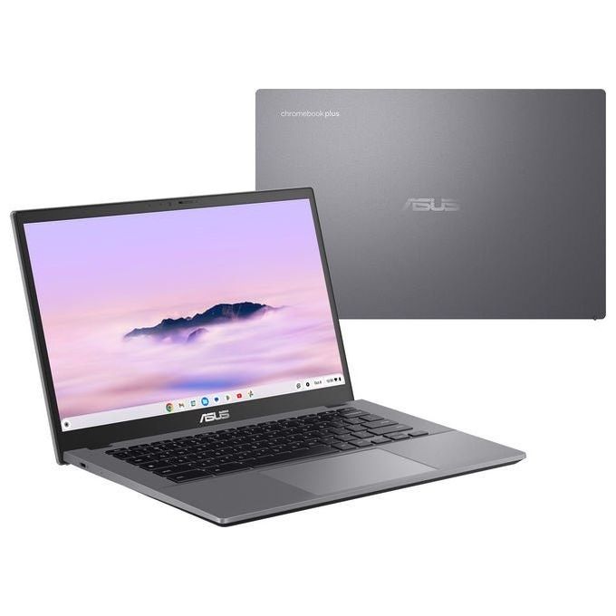 Asus 90NX06J2-M003D0 Chromebook Plus CX3402CBA-PQ0100 Laptop Intel Core i3-1215U 8 GB RAM 256 GB UFS Wi-Fi 6 14'' Full HD colore Grigio