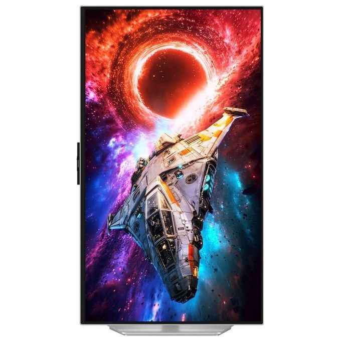 Samsung LS32HG800SUXEN Monitor Gaming UHD QD-OLED 32'' 3840x2160 Pixel OLED 240 Hz HDR10+ FreeSync Premium Pro colore Argento