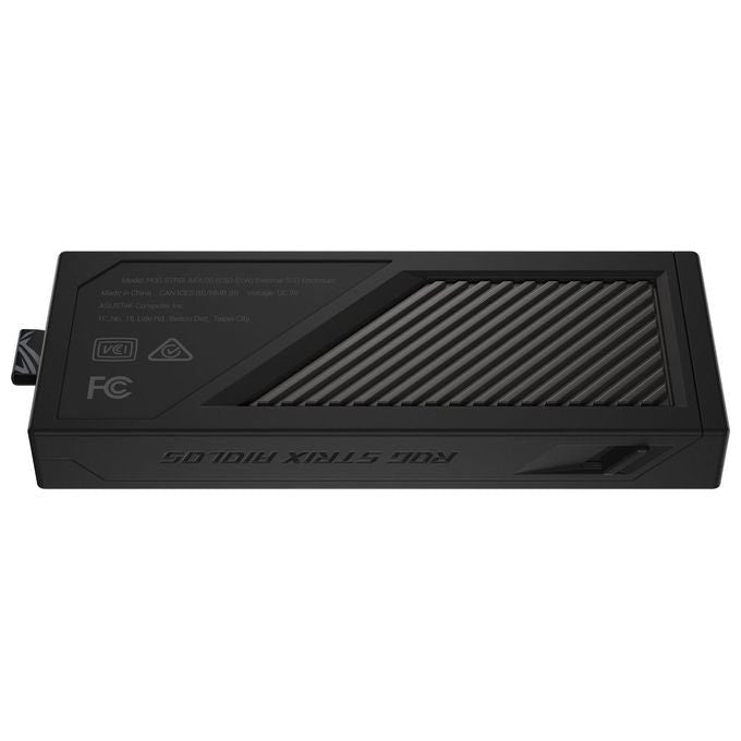 Asus 90DD02U0-MA9000 ROG Strix Aiolos Box esterno SSD M.2 USB 3.2 Gen 2x2 20 Gbit-s colore Nero