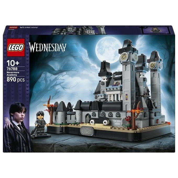 Lego 76788 LEGO Wednesday Set da costruzione con 890 pezzi per bambini 10+ colore Multicolore
