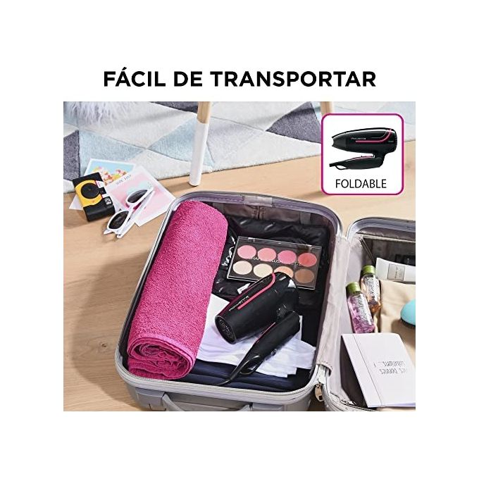 Rowenta CV3323F0 Nomad Asciugacapelli 1600W Nero
