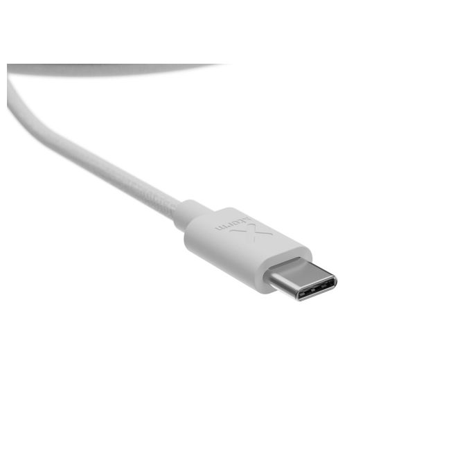 Xtorm CXG2050 Cavo USB-A a USB-C 60 W Nylon Intrecciato 1 m colore Bianco