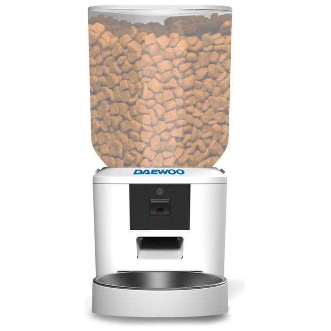 Daewoo D-QQ029-7L Distributore Cibo Acqua Automatico Animali 7L Bianco