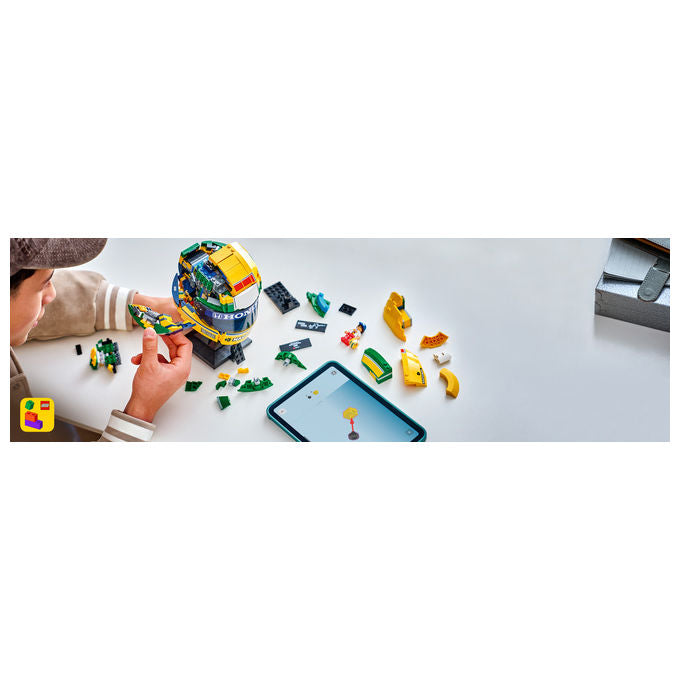 Lego 43024 Casco Ayrton Senna Set da Costruzione 931 Pezzi colore Multicolore