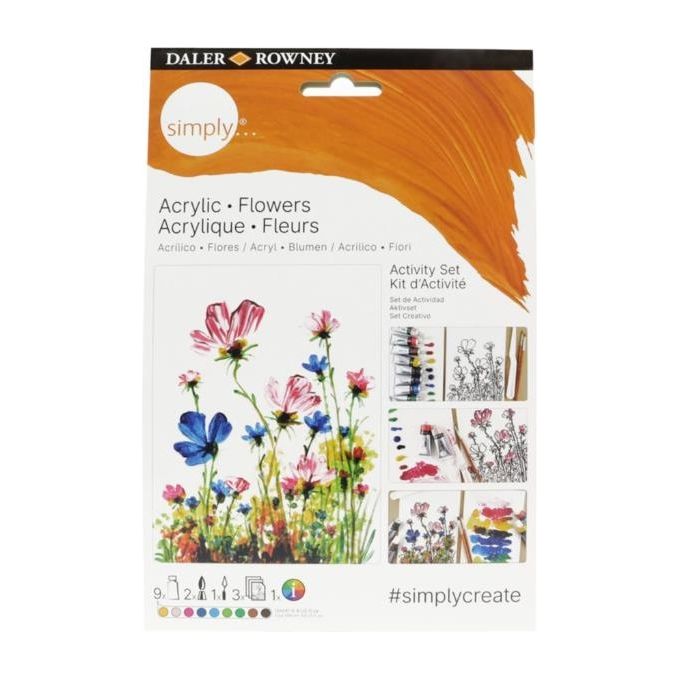 Daler Rowney Kit Activity Simply Fiori