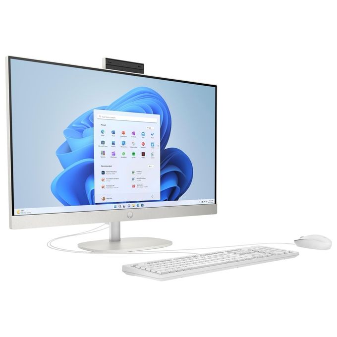 HP CQ52156 27-cr1013nl PC All-in-One Full HD 27'' 16 GB DDR5 512 GB SSD Intel Core Ultra 5 Windows 11 colore Bianco