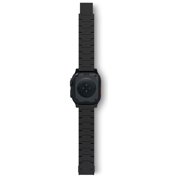 Decoded D25AWS49TTS1TMBK Banda Decoded Traction Band in Titanio per Apple Watch Ultra 1 e 2 regolabile con chiusura magnetica colore Nero