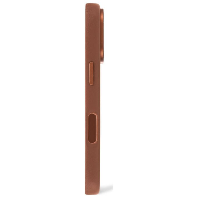 Decoded D25IPO16PBC1TN Leather Case Cover per iPhone 16 Pro in pelle pieno fiore compatibile MagSafe resistente agli urti colore Marrone