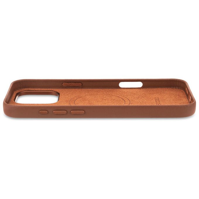 Decoded D25IPO16PMBC1TN Cover in pelle per iPhone 16 Pro Max con MagSafe design minimalista protezione completa 17,5 cm (6,9'') colore Marrone
