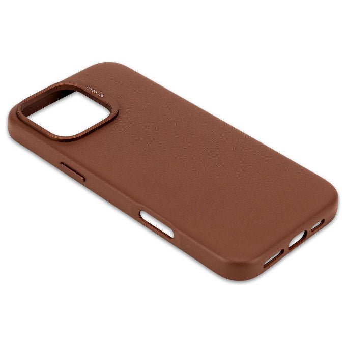 Decoded D25IPO16PMBC1TN Cover in pelle per iPhone 16 Pro Max con MagSafe design minimalista protezione completa 17,5 cm (6,9'') colore Marrone