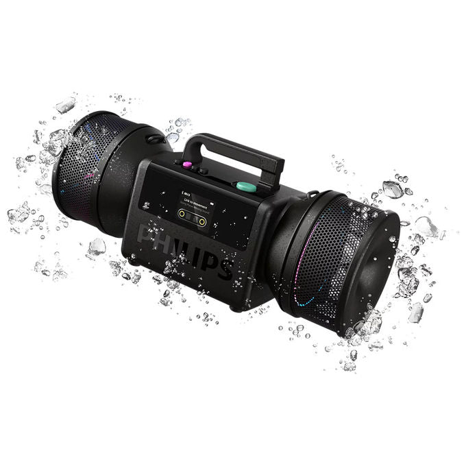 Philips TAMS80B-00 The Tube Altoparlante portatile stereo 140 W RMS Bluetooth 6.0 IP67 colore Nero