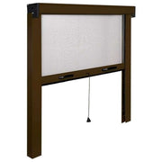 IRS ZANZARIERA AVVOLGIBILE VERTICALE 80x160 cm colore Marrone