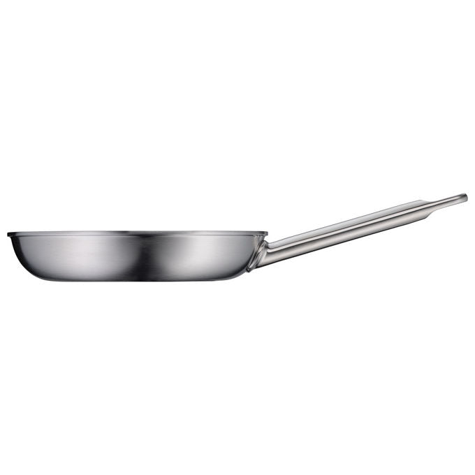 WMF 17.5924.6411 Ultimate Profi Resist Stielpfanne Pentola con Rivestimento in Ceramica Adatta per Induzione 24 cm colore Acciaio inox