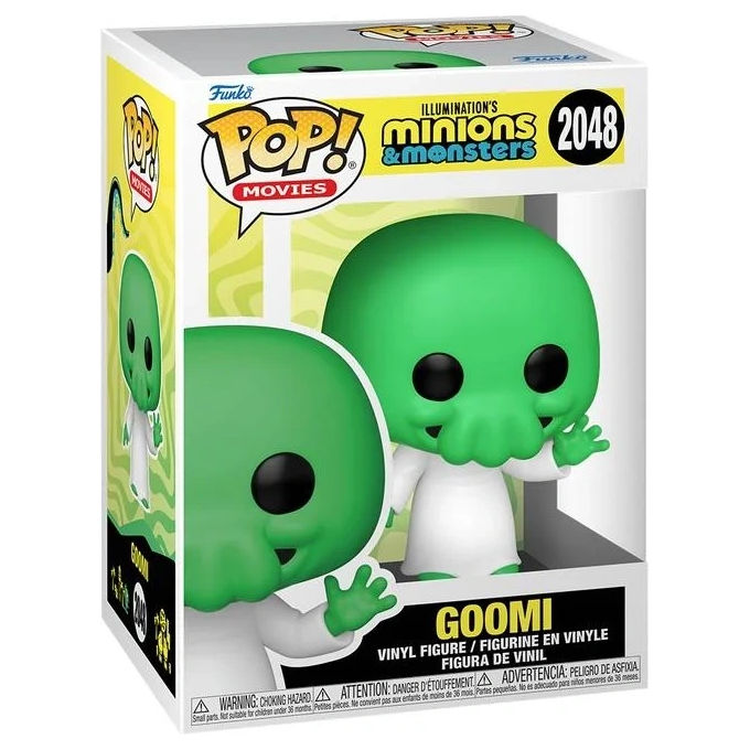 Funko 94092 Minions and Monsters Funko POP! Vinyl Figure 10 cm colore Bianco Verde