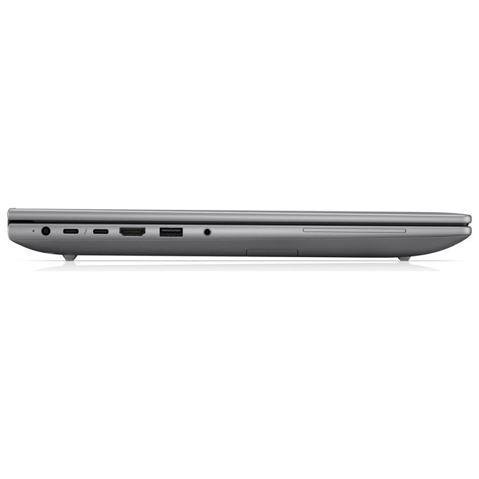 HP E47VVET ZBook X G2I 16'' WUXGA 1920x1200 64 GB DDR5-SDRAM 1 TB SSD Wi-Fi 7 Intel 356H NVIDIA RTX1000 8 GB GDDR7 Windows 11 Pro colore Argento
