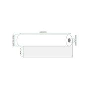 Rotolificio Pugliese Confezione 2 Rotolo Plotter 90gr 61x50