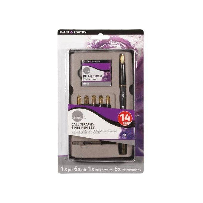 Daler Rowney Calligrafia Simply 14 Pezzi
