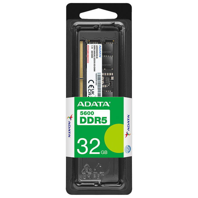 Adata AD5S560032G-S Modulo di memoria 32 GB DDR5 5600 MHz SO-DIMM colore Nero