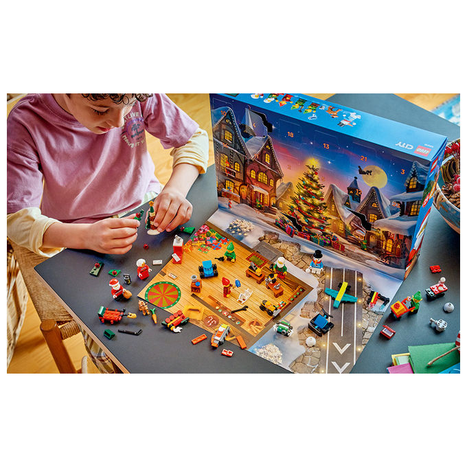 Lego 60510 Calendario dell'Avvento 2026 Set da Costruzione con 24 Sorprese 252 Pezzi colore Multicolore